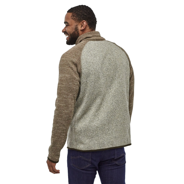 Patagonia Better Sweater Qtr Zip 25523 BLPA Model Back Patagonia Better Sweater Qtr Zip 25523 BLPA Model Back